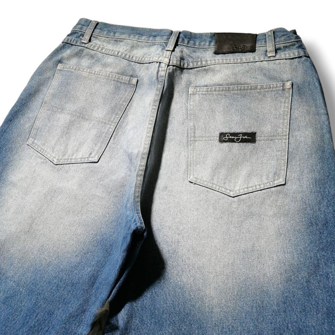 00s SEANJOHN ショーンジョン デニムパンツ 極太バギーパンツ 00s SEANJOHN ショーンジョン デニムパンツ 極太バギーパンツ