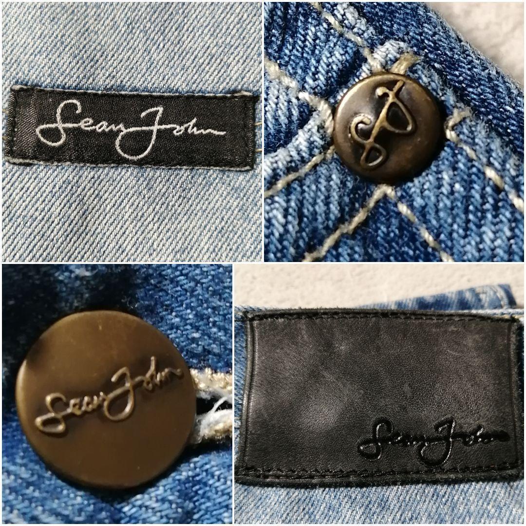 00s SEANJOHN ショーンジョン デニムパンツ 極太バギーパンツ 00s SEANJOHN ショーンジョン デニムパンツ 極太バギーパンツ