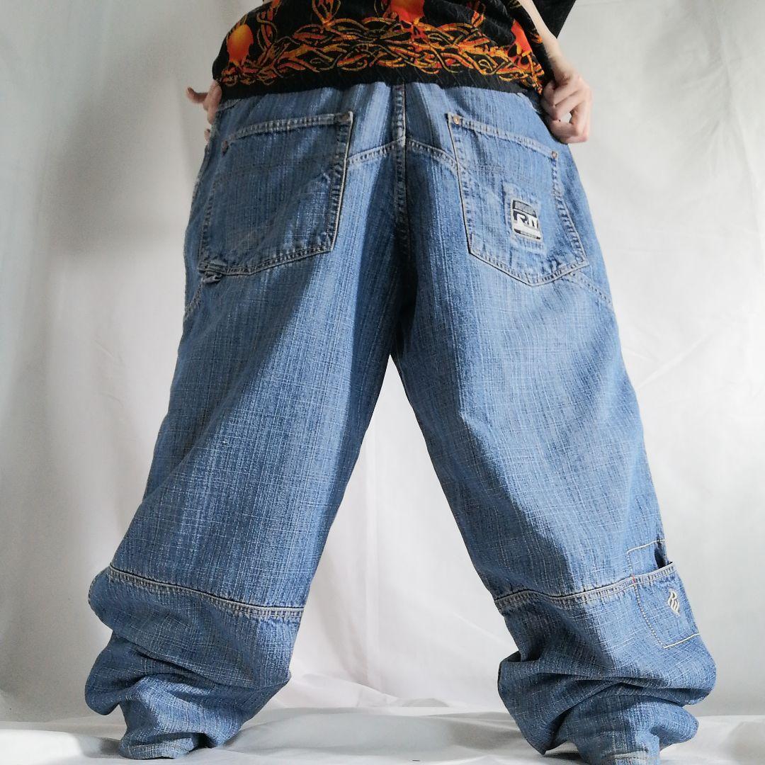 90s ROCAWEAR ロカウェア バギーデニムパンツ 極太 ワイド 90s ROCAWEAR ロカウェア バギーデニムパンツ 極太 ワイド
