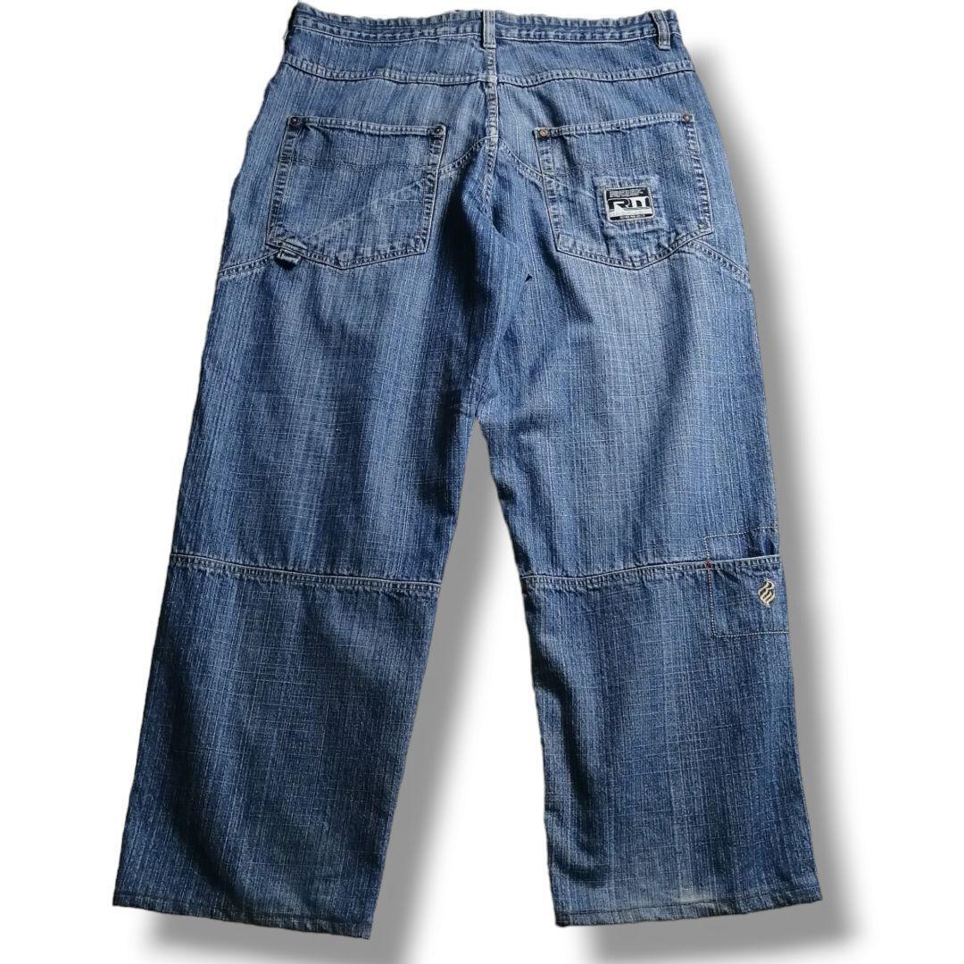 90s ROCAWEAR ロカウェア バギーデニムパンツ 極太 ワイド 90s ROCAWEAR ロカウェア バギーデニムパンツ 極太 ワイド