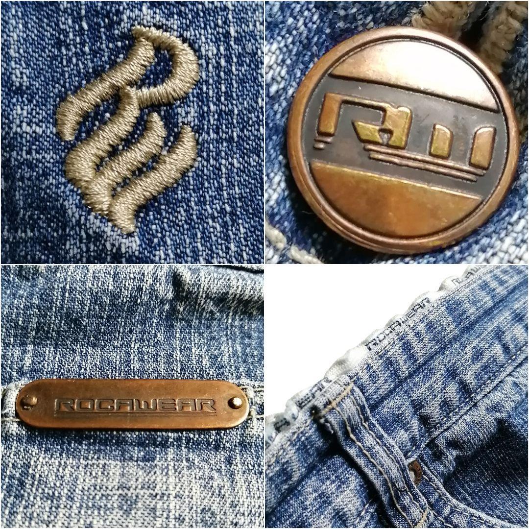 90s ROCAWEAR ロカウェア バギーデニムパンツ 極太 ワイド 90s ROCAWEAR ロカウェア バギーデニムパンツ 極太 ワイド