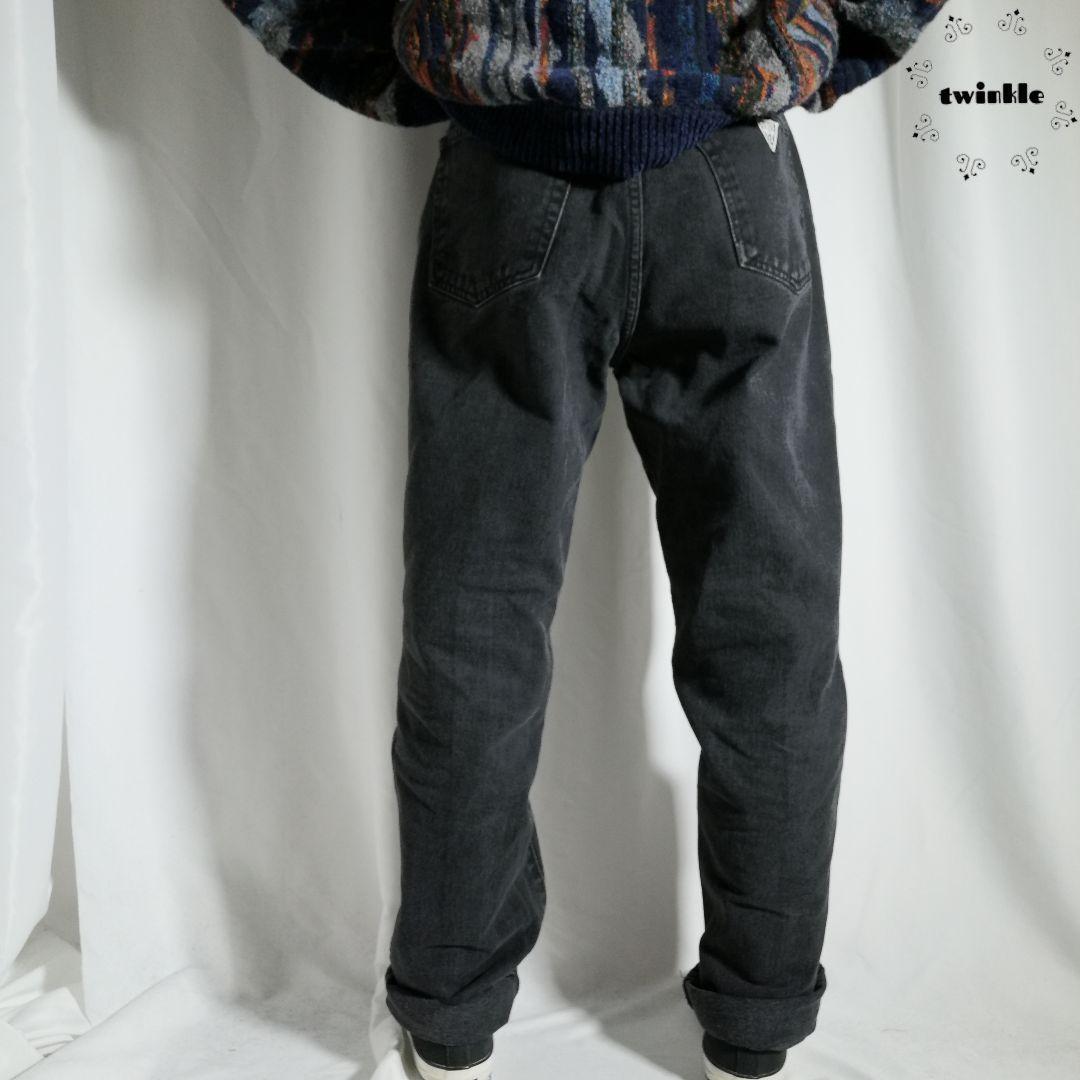 90s USA製 GUESS JEANS ゲス ブラックデニム ジーンズ 90s USA製 GUESS JEANS ゲス ブラックデニム ジーンズ