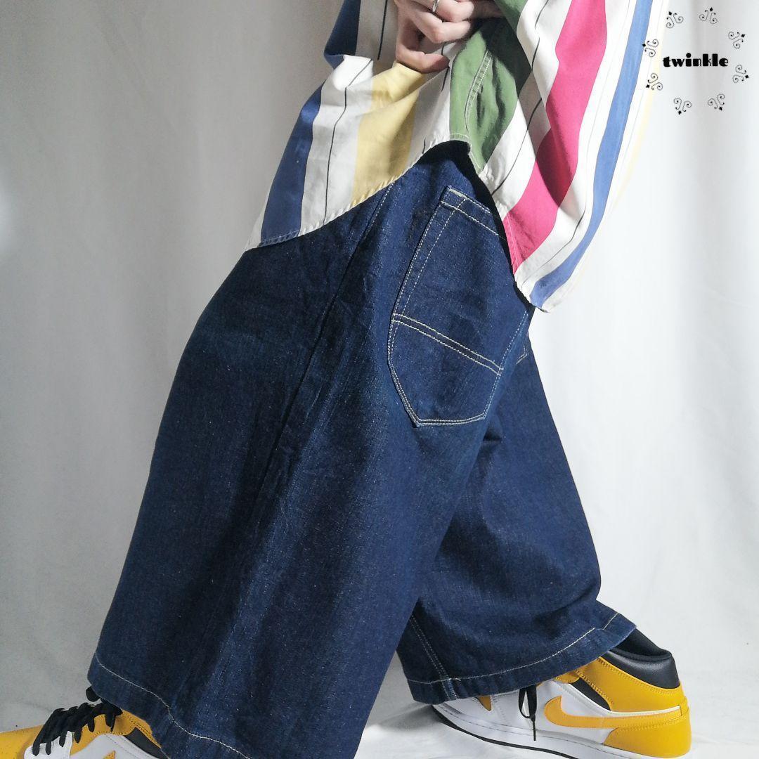 00s PHAT FARM ファットファーム バギーショーツ ワイド デニム 00s PHAT FARM ファットファーム バギーショーツ ワイド デニム