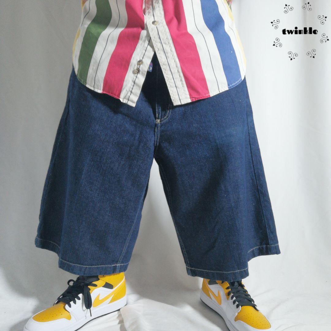 00s PHAT FARM ファットファーム バギーショーツ ワイド デニム 00s PHAT FARM ファットファーム バギーショーツ ワイド デニム