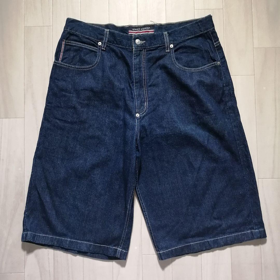 00s PHAT FARM ファットファーム バギーショーツ ワイド デニム 00s PHAT FARM ファットファーム バギーショーツ ワイド デニム