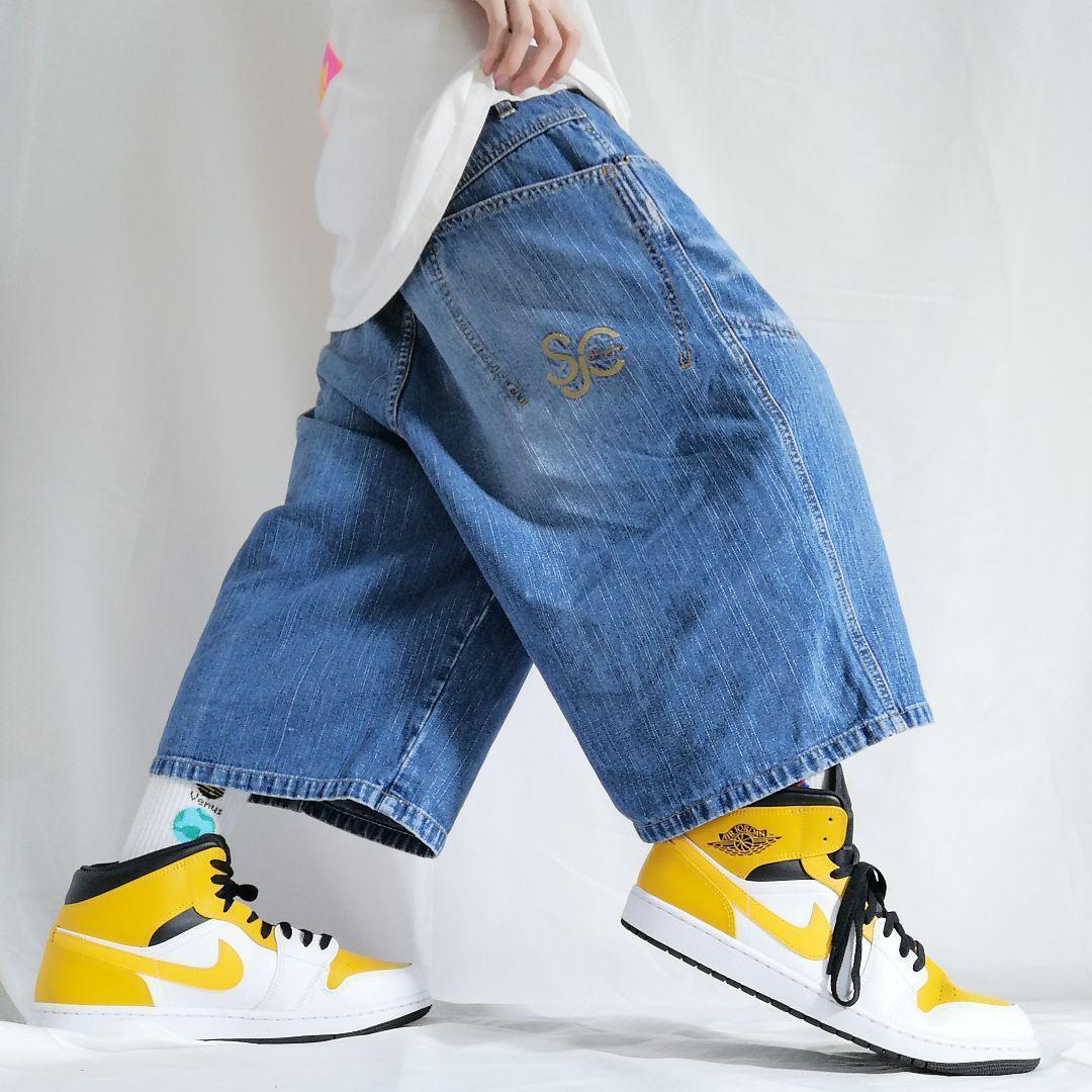00s SEAN JOHN ショーンジョン バギーショーツ デニム ハーフ 00s SEAN JOHN ショーンジョン バギーショーツ デニム ハーフ