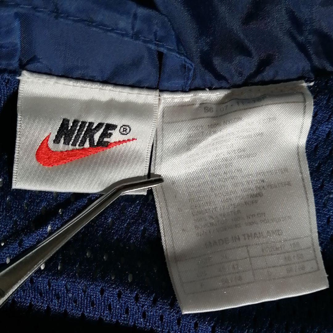 90s NIKE ナイキ ナイロンジャケット 刺繍ロゴ バスケ メンズ XL 90s NIKE ナイキ ナイロンジャケット 刺繍ロゴ バスケ メンズ XL