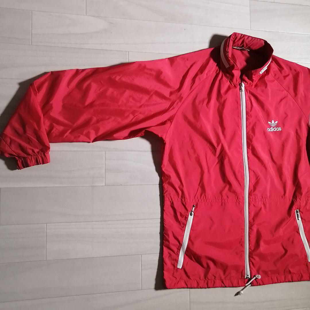 超希少 デサント製 80s adidas ナイロンジャケット ヴィンテージ 超希少 デサント製 80s adidas ナイロンジャケット ヴィンテージ