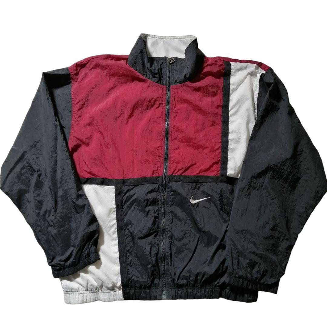 NIKE 90年代 90s オールド ナイキ ナイロンジャケット ジップ NIKE 90年代 90s オールド ナイキ ナイロンジャケット ジップ