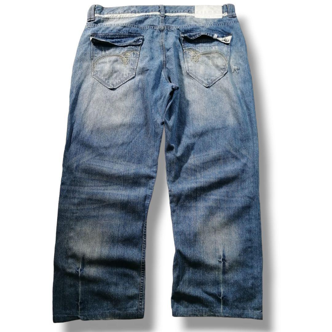 00s ROCAWEAR ロカウェア 極太バギーパンツ デニム ジーンズ 00s ROCAWEAR ロカウェア 極太バギーパンツ デニム ジーンズ
