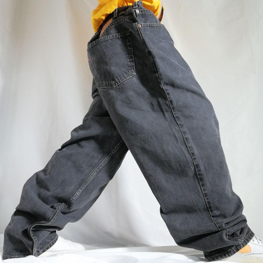 90s リーバイス560 Levi's ブラックデニムパンツ ジーンズ 極太 90s リーバイス560 Levi's ブラックデニムパンツ ジーンズ 極太