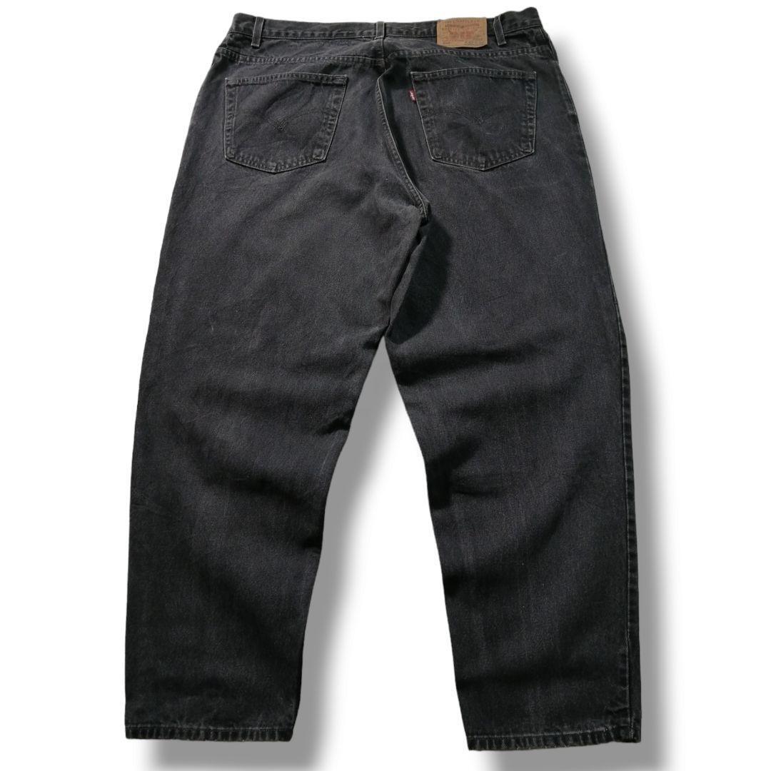 90s リーバイス560 Levi's ブラックデニムパンツ ジーンズ 極太 90s リーバイス560 Levi's ブラックデニムパンツ ジーンズ 極太