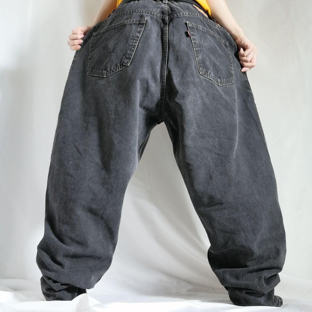 90s リーバイス560 Levi's ブラックデニムパンツ ジーンズ 極太 90s リーバイス560 Levi's ブラックデニムパンツ ジーンズ 極太