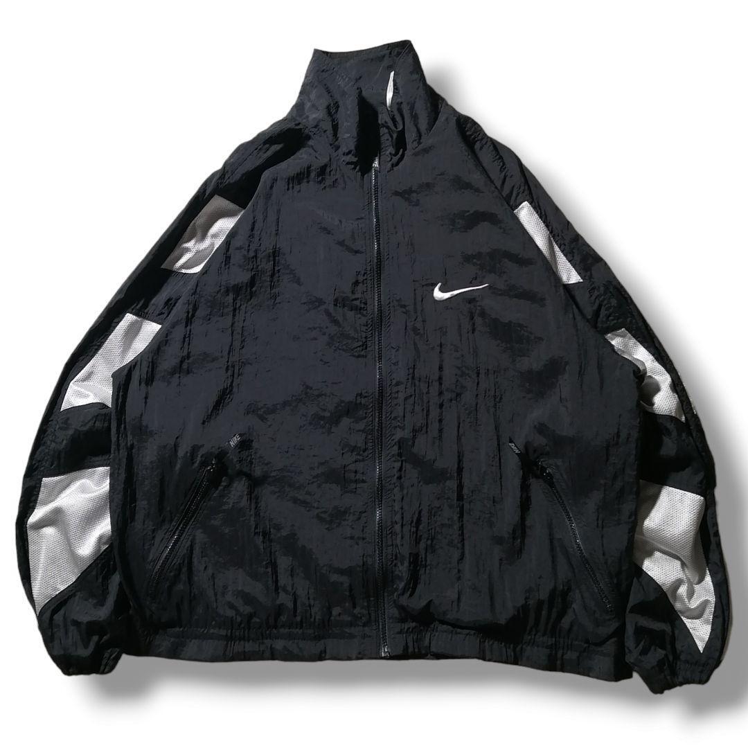 90年代 NIKE ナイキ ナイロンジャケット ブルゾン スウッシュ 90年代 NIKE ナイキ ナイロンジャケット ブルゾン スウッシュ