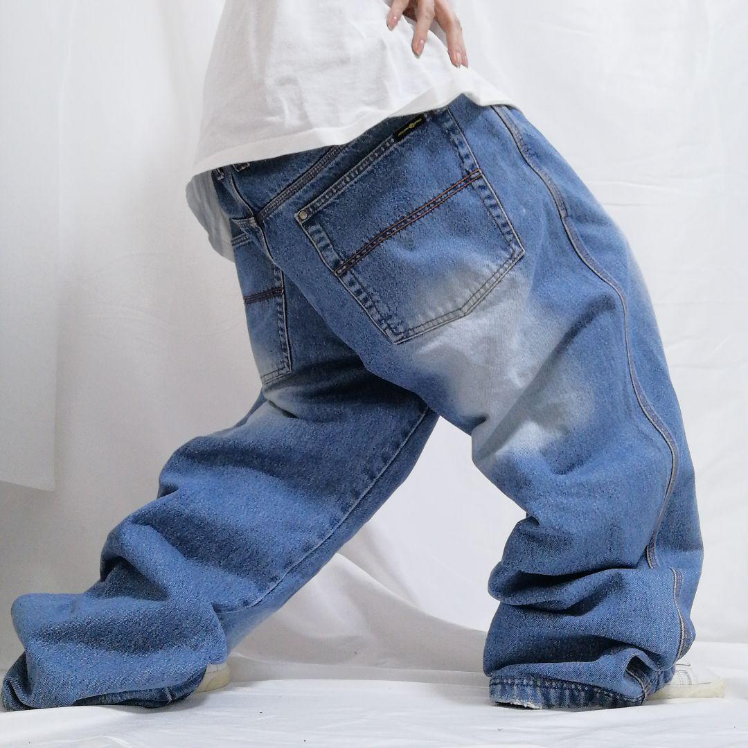 90s JORDIN ヒップホップ デニムパンツ 極太ジーンズ バギー 90s JORDIN ヒップホップ デニムパンツ 極太ジーンズ バギー