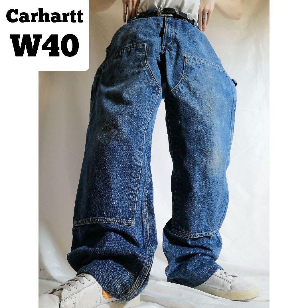 激レア Carhartt カーハート ダブルニー デニムパンツ 激レア Carhartt カーハート ダブルニー デニムパンツ