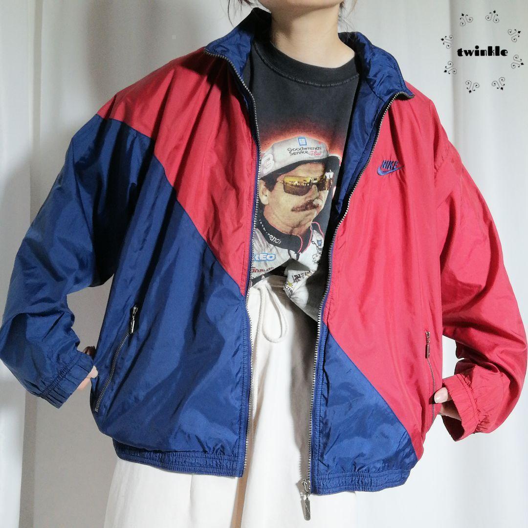 90s オールド ナイキ NIKE ナイロン ジャケット ブルゾン ビッグ 90s オールド ナイキ NIKE ナイロン ジャケット ブルゾン ビッグ