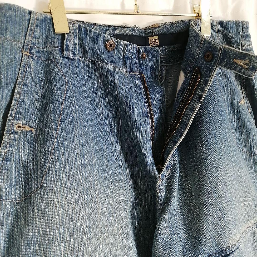 90年代 マリテフランソワジルボー シャトルパンツ デニム パンツ 90年代 マリテフランソワジルボー シャトルパンツ デニム パンツ