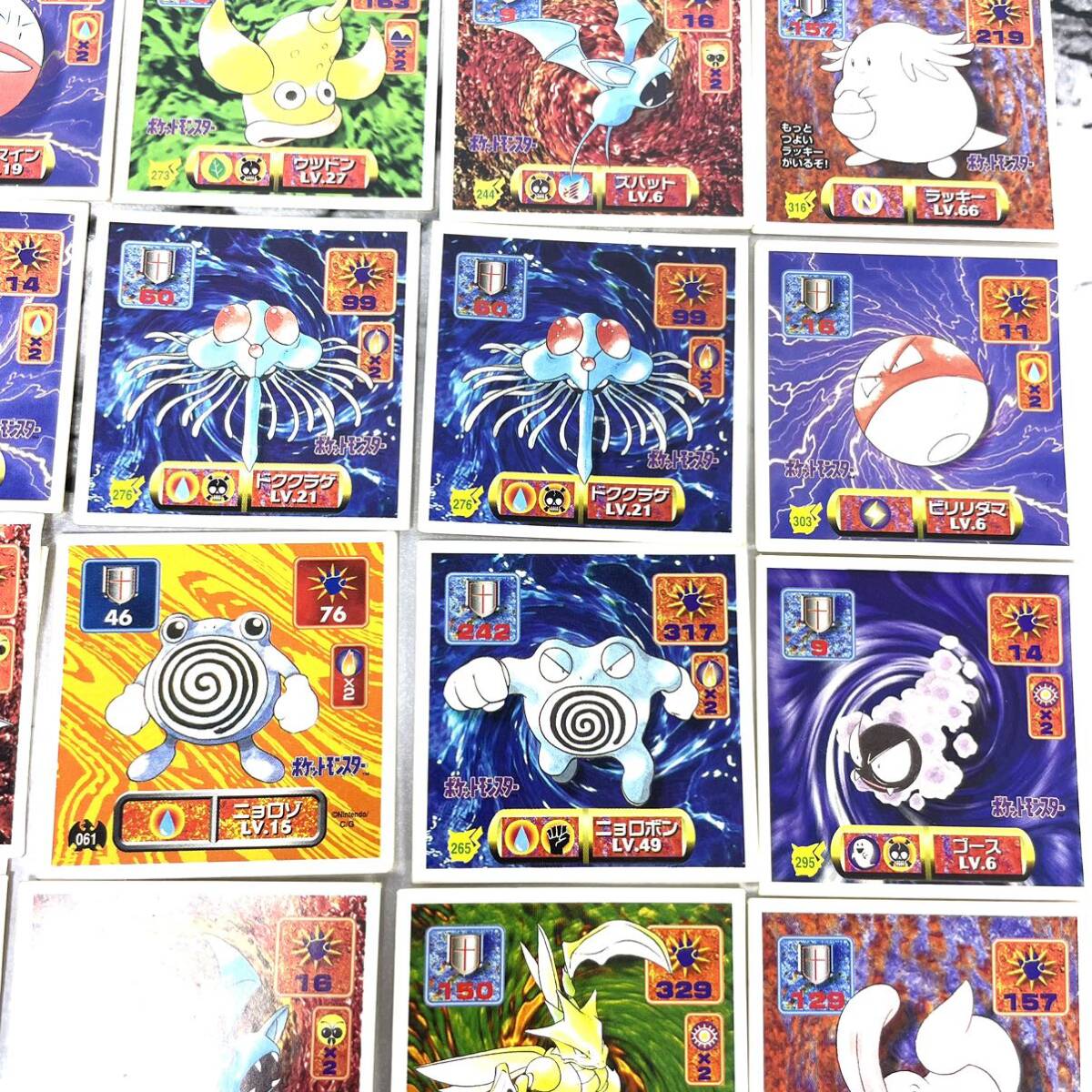 アマダ 希少 初期 初代 レア ポケモンシール ポケットモンスター アマダ 希少 初期 初代 レア ポケモンシール ポケットモンスター