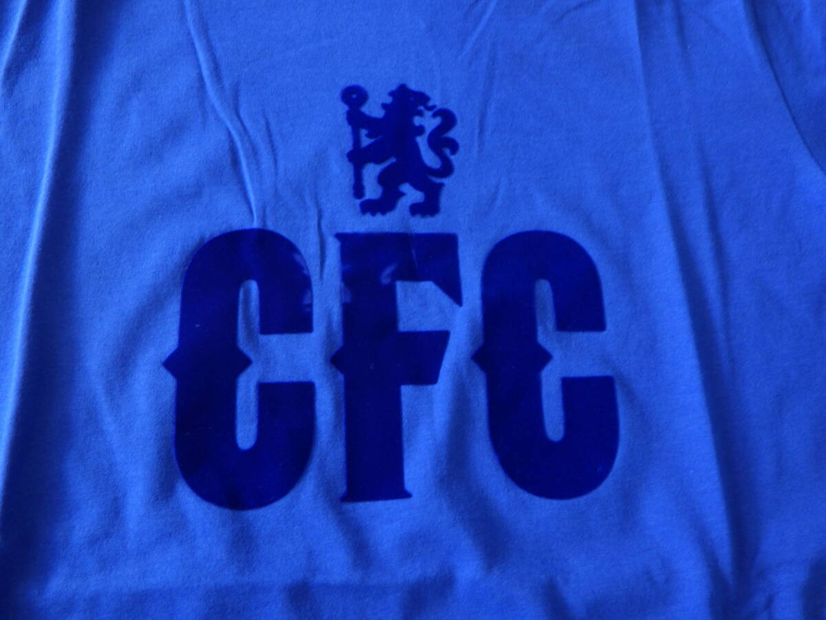 チェルシーFC Tシャツ Mサイズ　CFC　ブルー