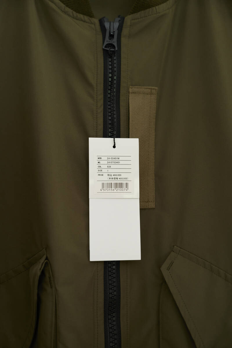 今期完売新品 Sacai サカイ MA-1 Taffeta Blouson KHAKI SIZE 1 今期完売新品 Sacai サカイ MA-1 Taffeta Blouson KHAKI SIZE 1