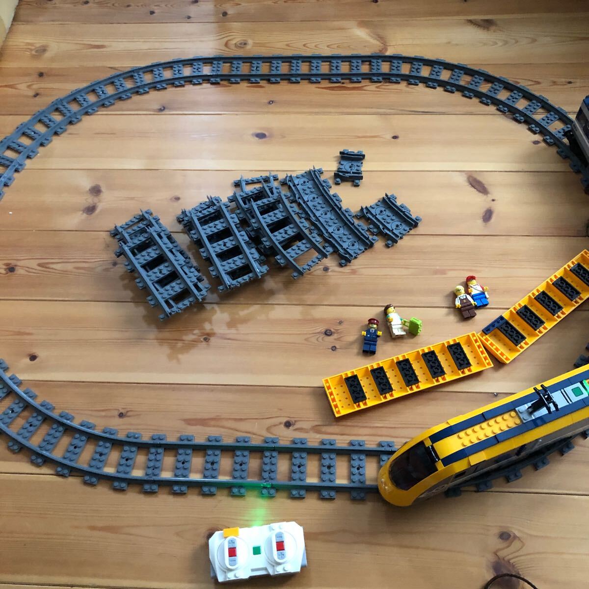 LEGO 60197 レゴシティ ハイスピード トレイン・60238 交差付き