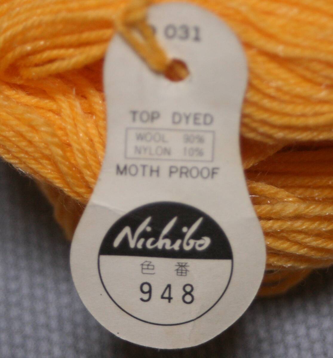 !_* шерсть nichi лодка p крашеные волосы 90%* нейлон 10% 250g ранг цвет номер 948 текущее состояние товар товары долгосрочного хранения orange серия *