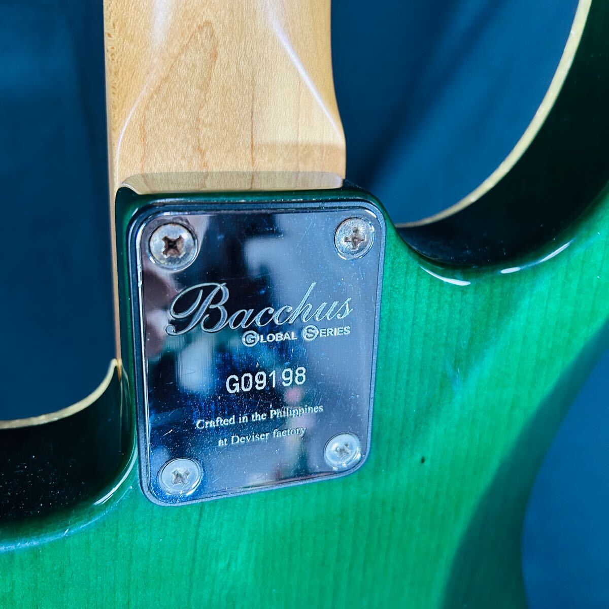 Bacchus GD-007/R EMR エレキギター 緑 GD-007/R EMR (Bacchus)