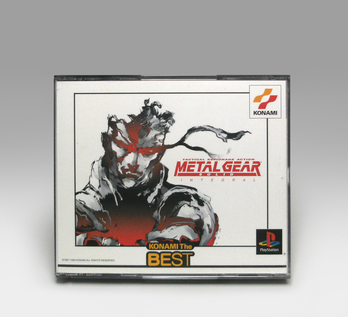 ● PS メタルギアソリッド インテグラル KONAMI the BEST SLPM-86470 - 2 動作確認済み METAL GEAR SOLID Integral NTSC-J Konami 2000