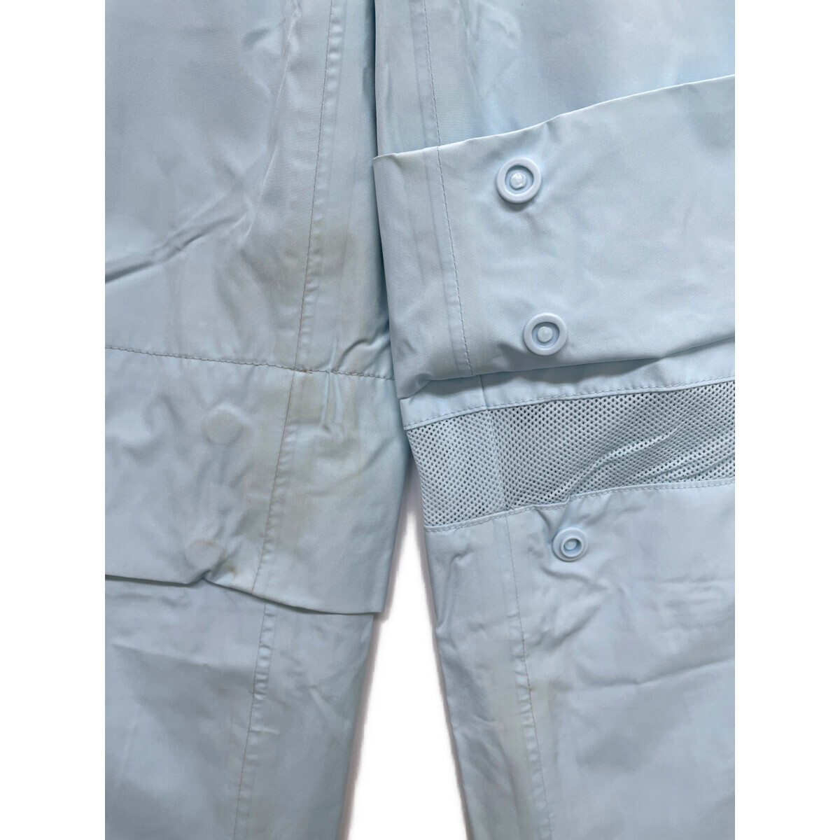 coco 中古【値下げ】 ナイキ NIKE レディース レインウエア M 水色 ライトブルー 2WAY 上下 収納袋付き レターパックプラス発送可 92160