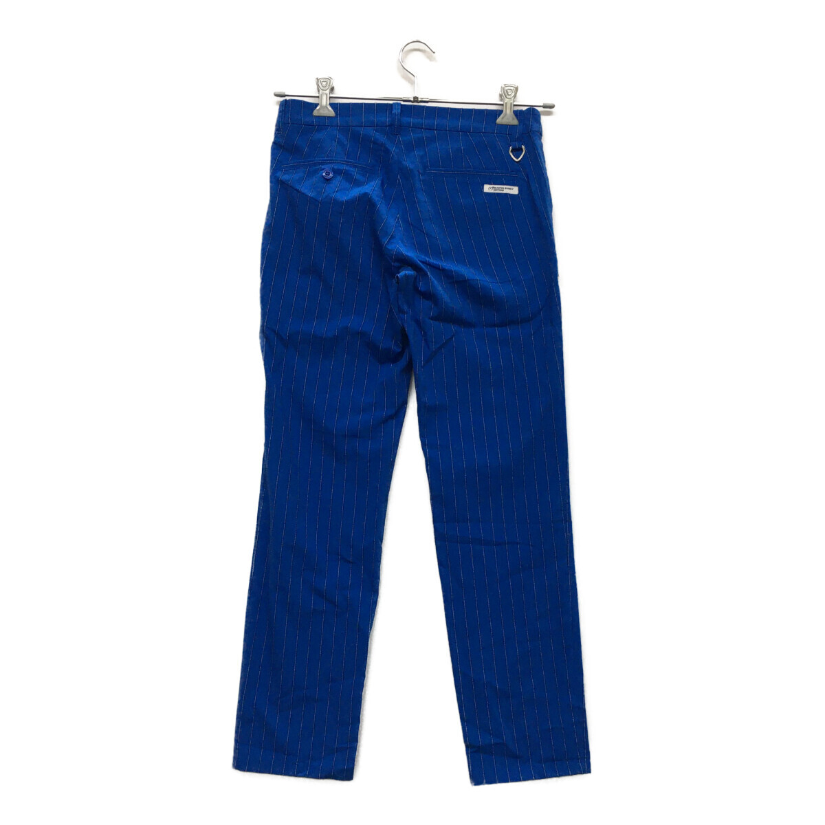 coco 中古【値下げ】 マスターバニーエディションレディース パンツ 1(M) 青 ブルー ストライプ 春夏 ネコパケ発送可 91425