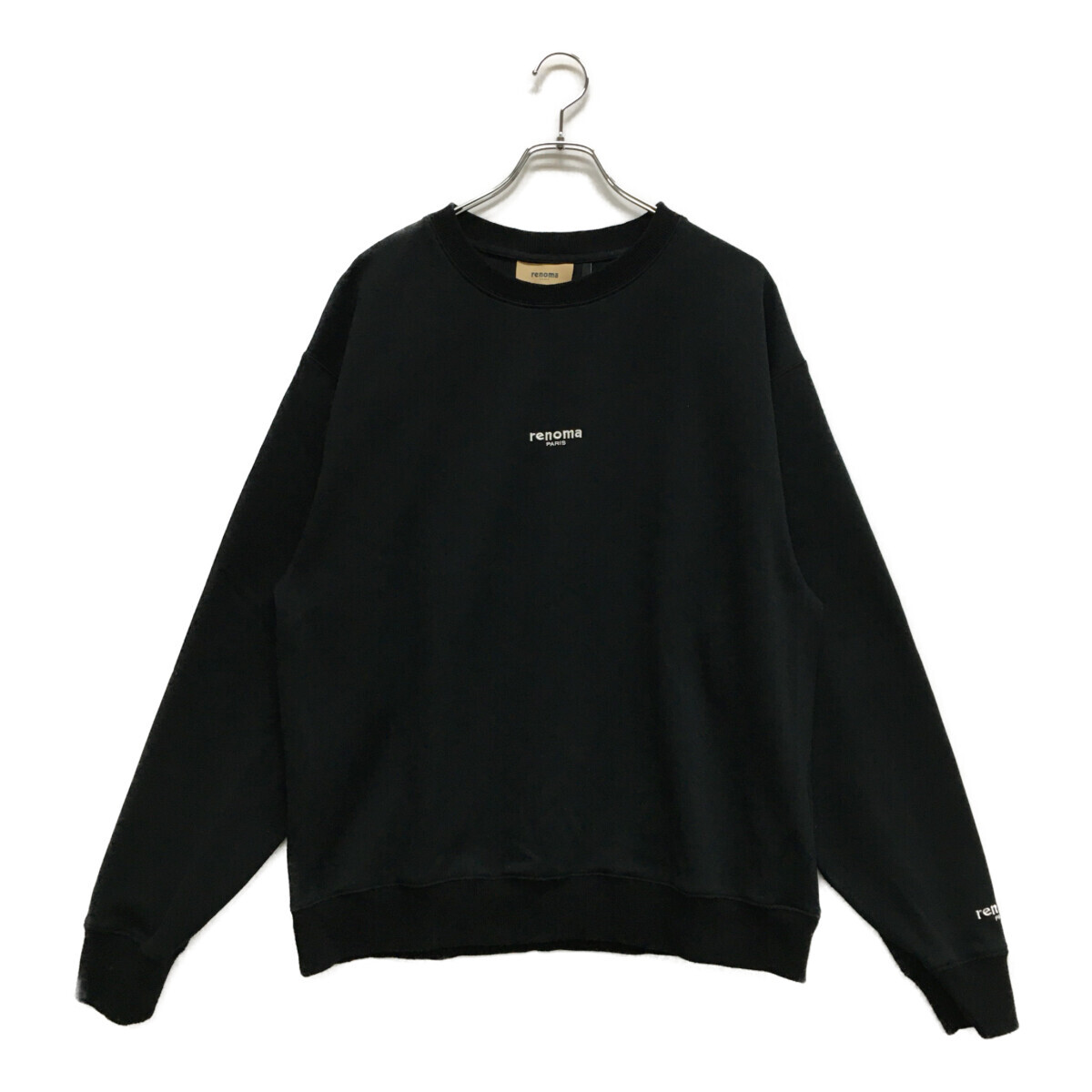 coco 中古 レノマ renoma メンズ スウェット L 黒 ブラック coco 中古 レノマ renoma メンズ スウェット L 黒 ブラック
