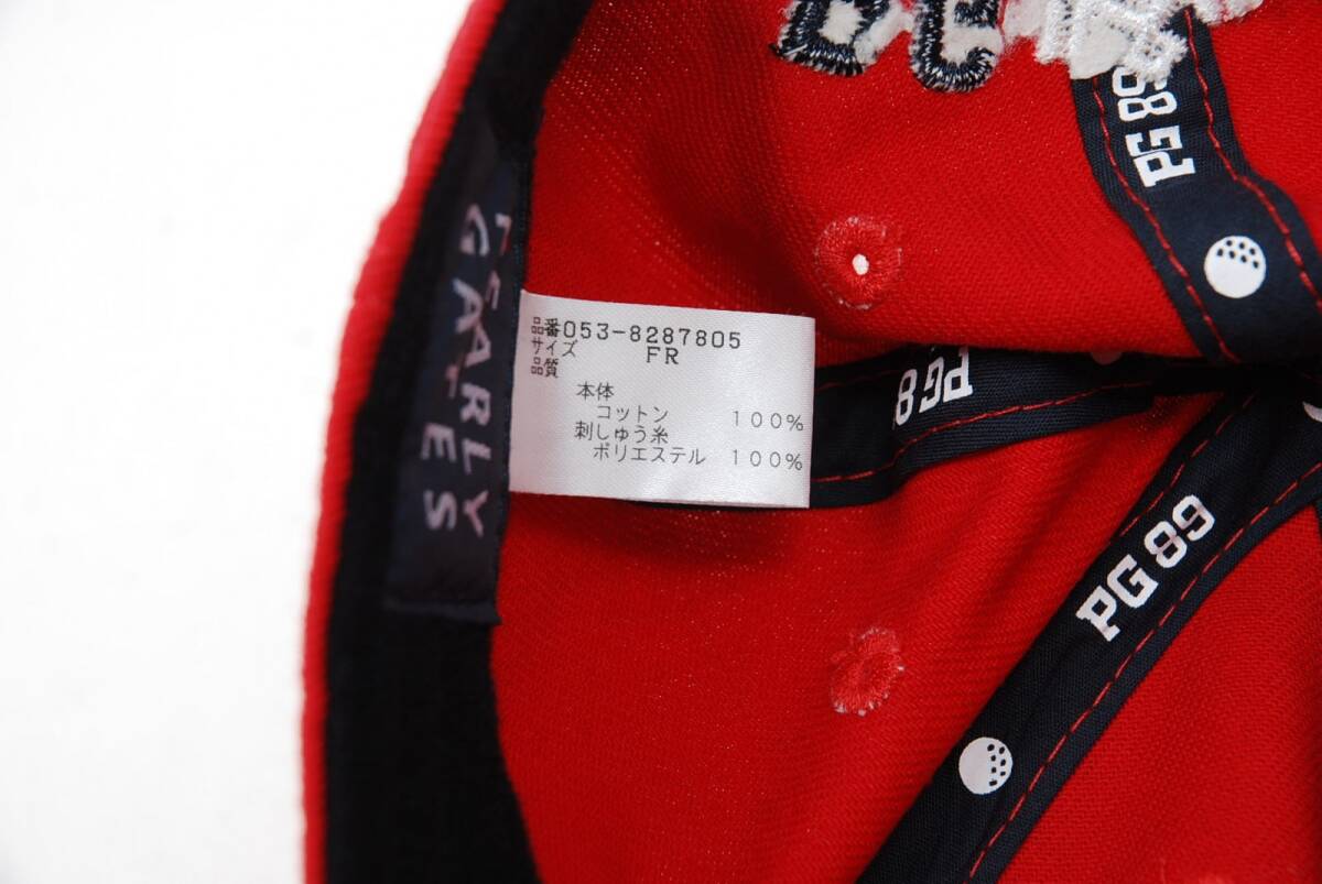 coco 中古 パーリーゲイツ PEARLY GATES フリー レッド 赤 レターパックプラス発送可 81848