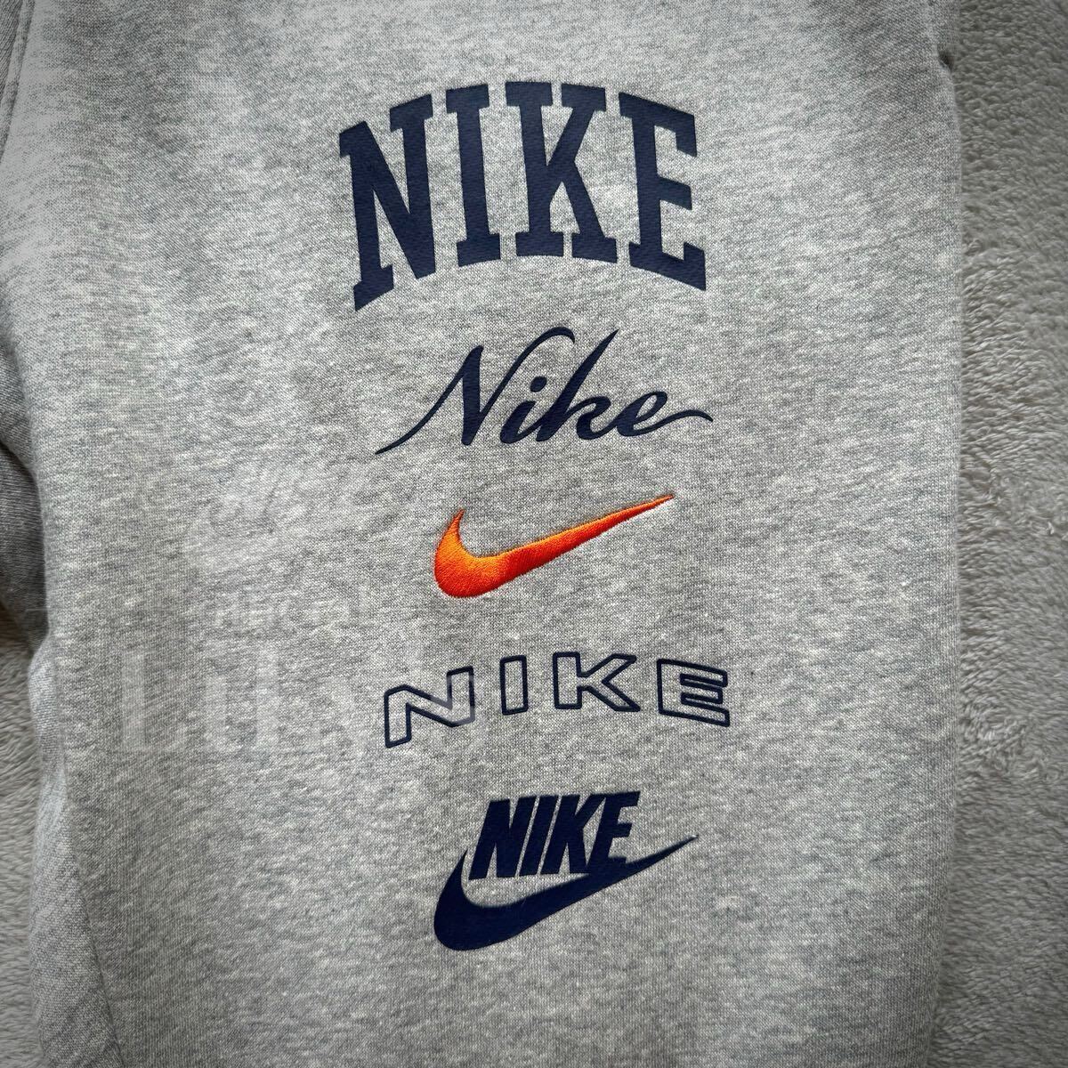 新品 NIKE上下セットアップ 上M 下S グレーオレンジ ナイキ 新品 NIKE上下セットアップ 上M 下S グレーオレンジ ナイキ