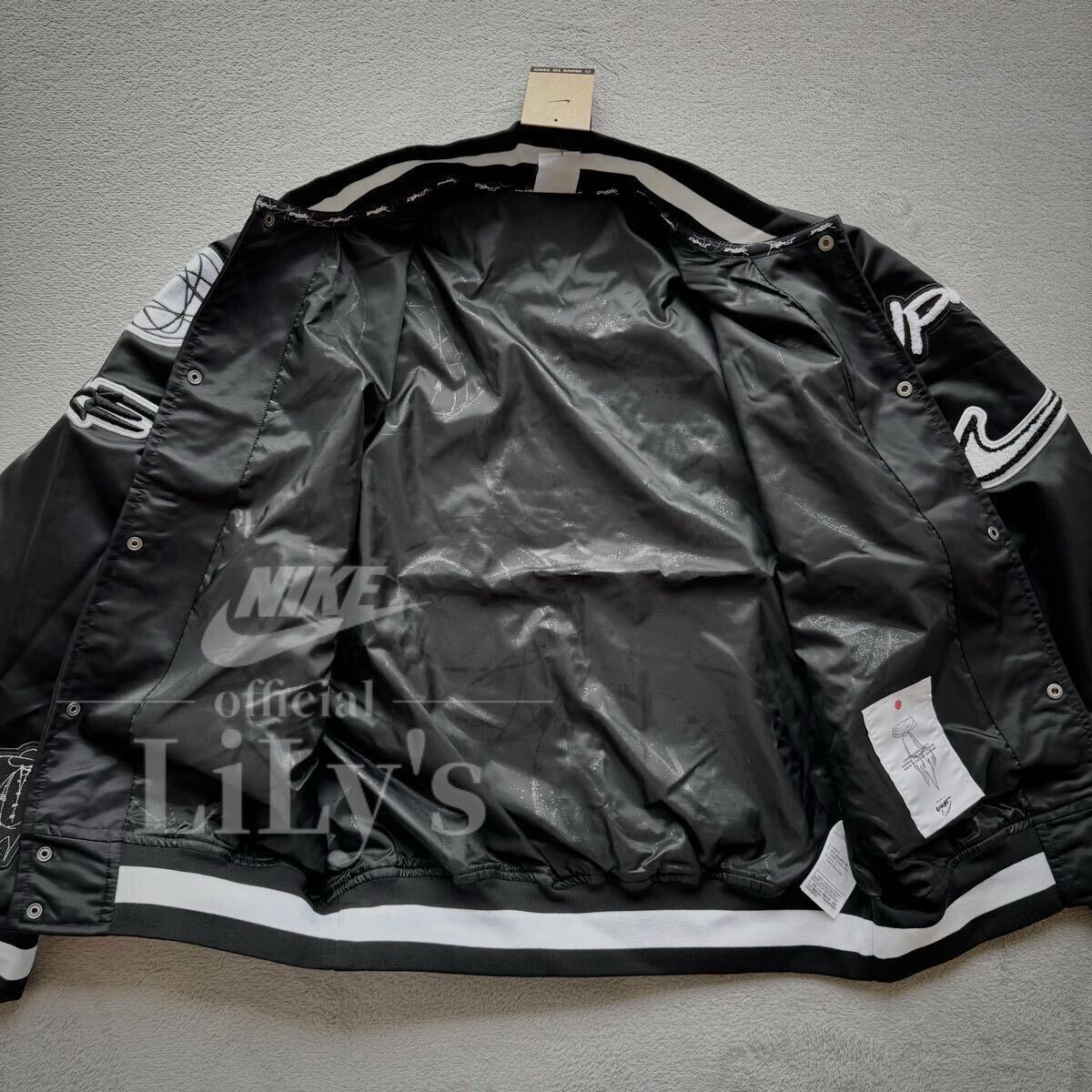 新品 NIKEブレイキン サテン ジャケット XLサイズ (USサイズ 新品 NIKEブレイキン サテン ジャケット XLサイズ (USサイズ