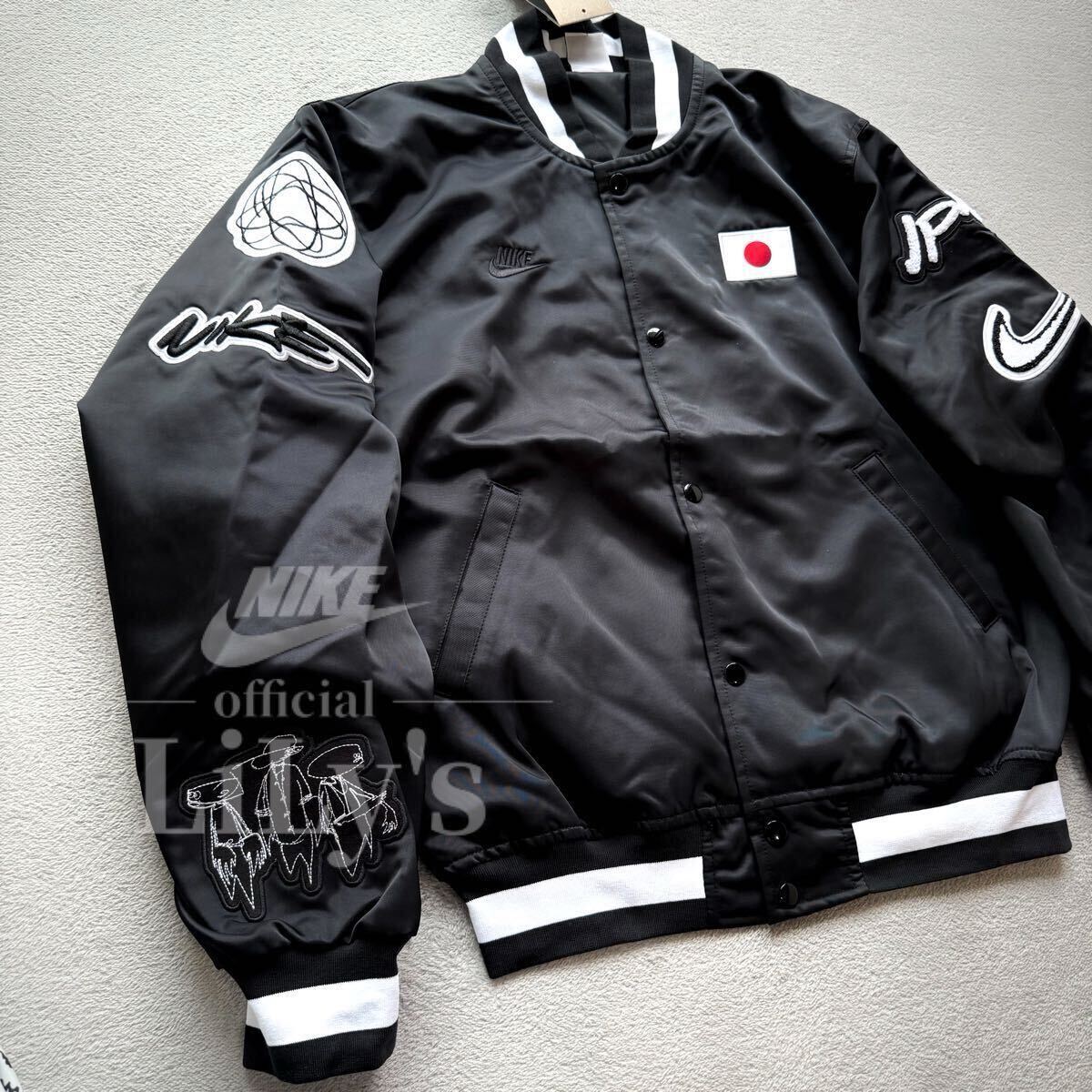 新品 NIKEブレイキン サテン ジャケット XLサイズ (USサイズ 新品 NIKEブレイキン サテン ジャケット XLサイズ (USサイズ
