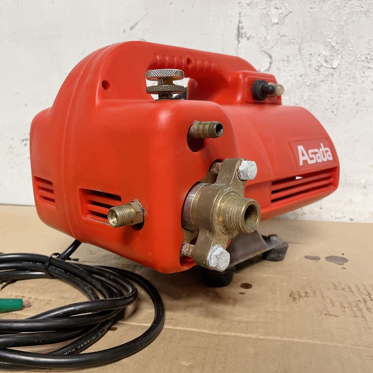 中古 Asada アサダ ホビー40 高圧洗浄機 高圧ポンプ エアコン 中古 Asada アサダ ホビー40 高圧洗浄機 高圧ポンプ エアコン