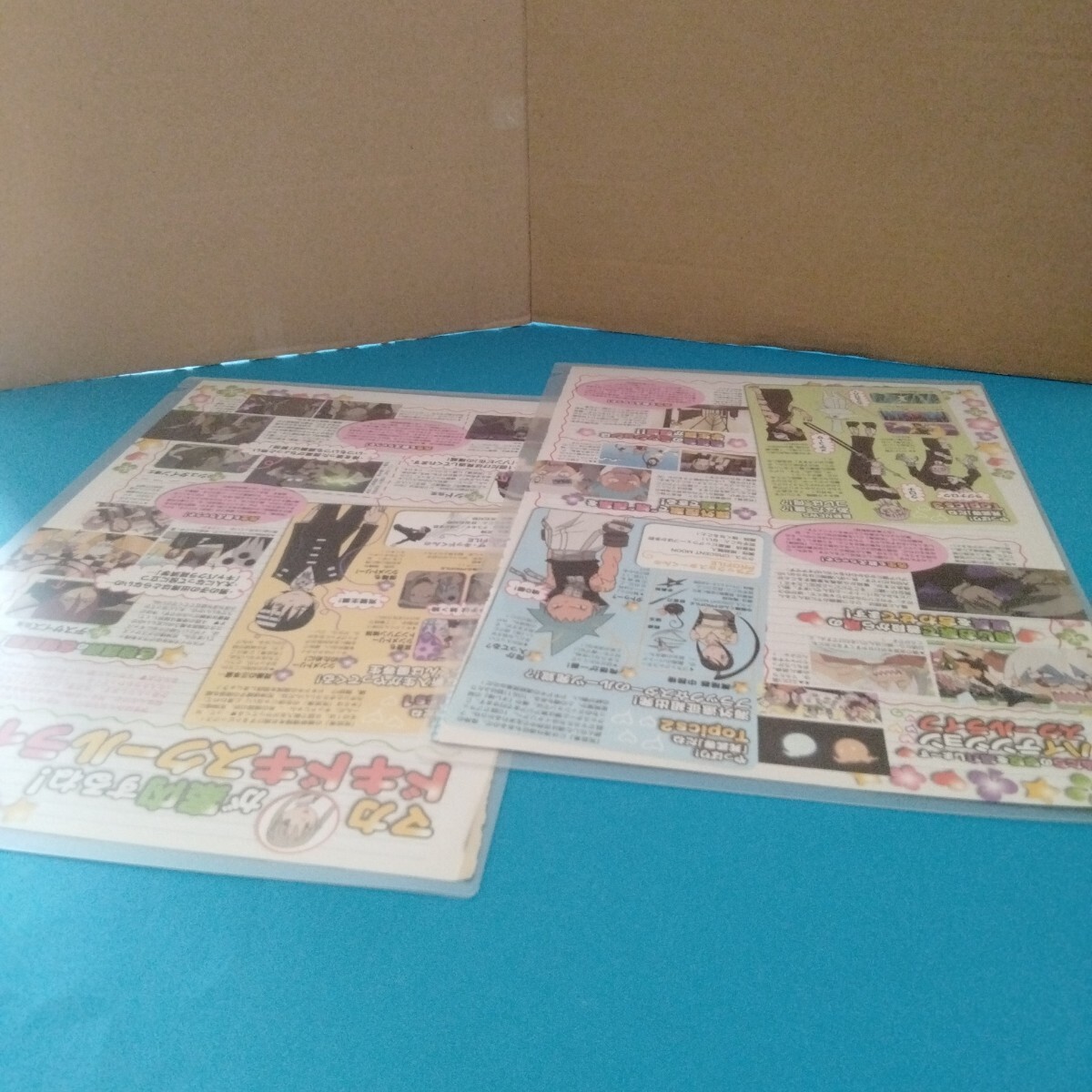 ソウルイーター☆アニメ雑誌切抜(約A4サイズ)☆(透明クリア ソウルイーター☆アニメ雑誌切抜(約A4サイズ)☆(透明クリア
