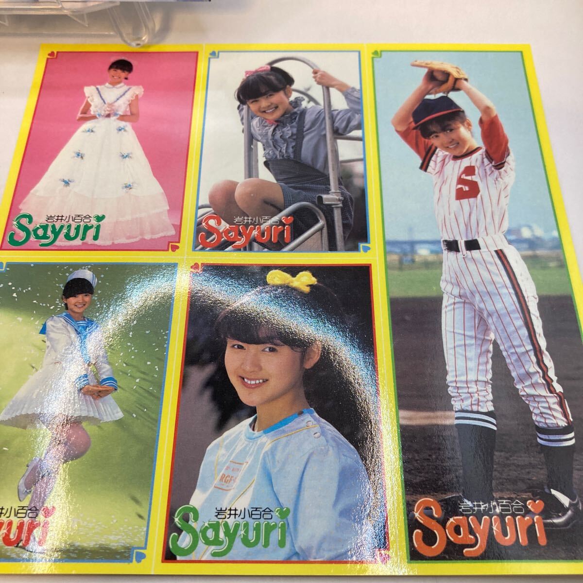 美品 巖井小百合 EPレコード いちごの片想い ピクチャーレーベル カレンダー付き