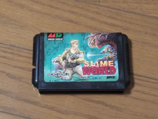 [０１-１５] スライムワールド 【メガドライブ】【ソフトのみ】【セガ】【MD】