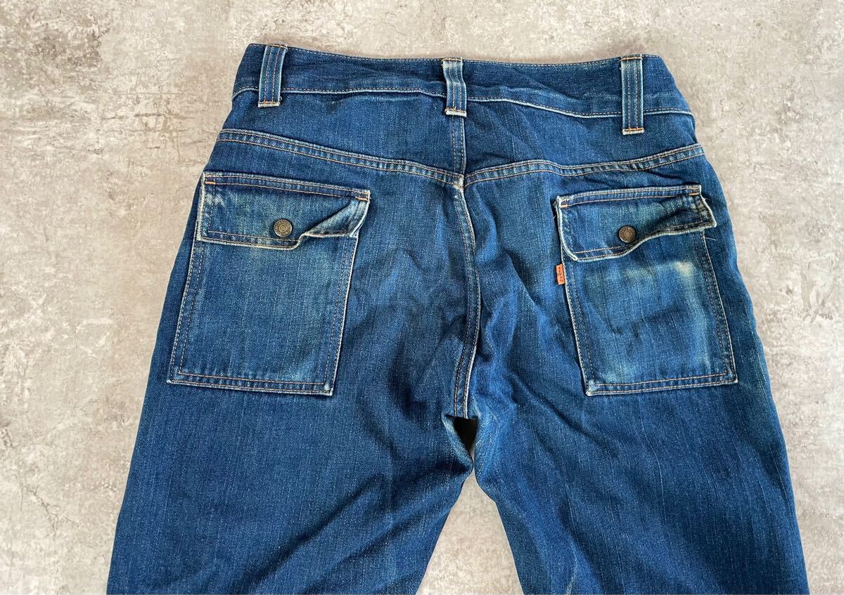 70s 復刻 LVC LEVIS リーバイス ブッシュ パンツ デニム w32 70s 復刻 LVC LEVIS リーバイス ブッシュ パンツ デニム w32