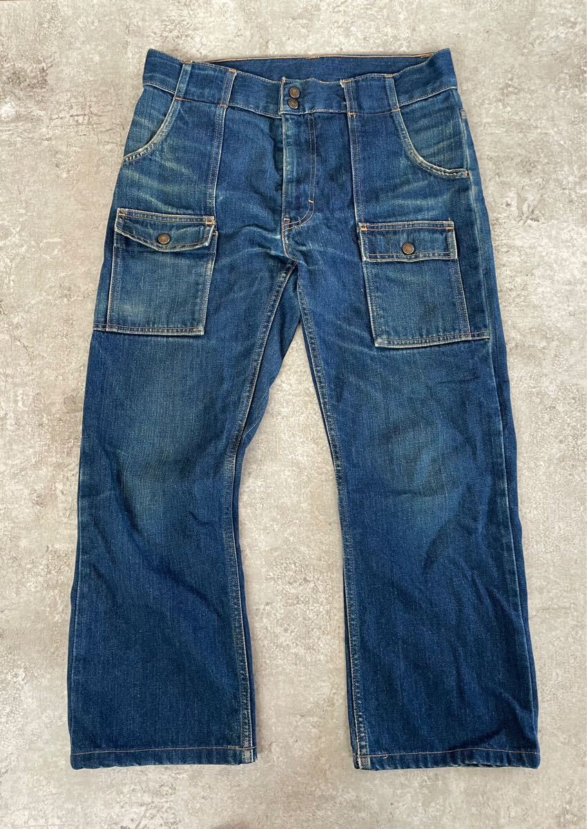 70s 復刻 LVC LEVIS リーバイス ブッシュ パンツ デニム w32 70s 復刻 LVC LEVIS リーバイス ブッシュ パンツ デニム w32