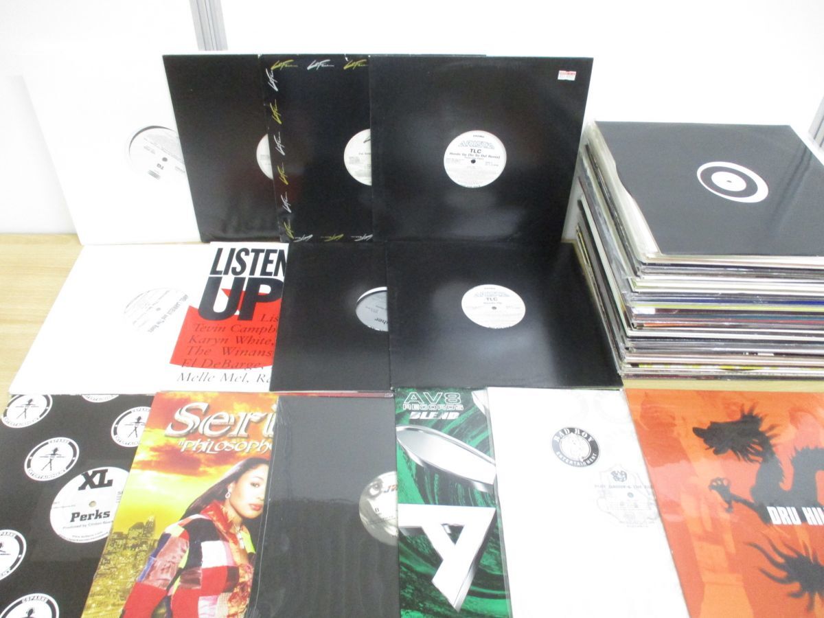 ■01)【同梱不可】HIP-HOPなど LPレコードまとめ売り約80点大量セット/ラップ/アーロン・ホール/ドネル・ジョーンズ/112/ダ・ブラット/C