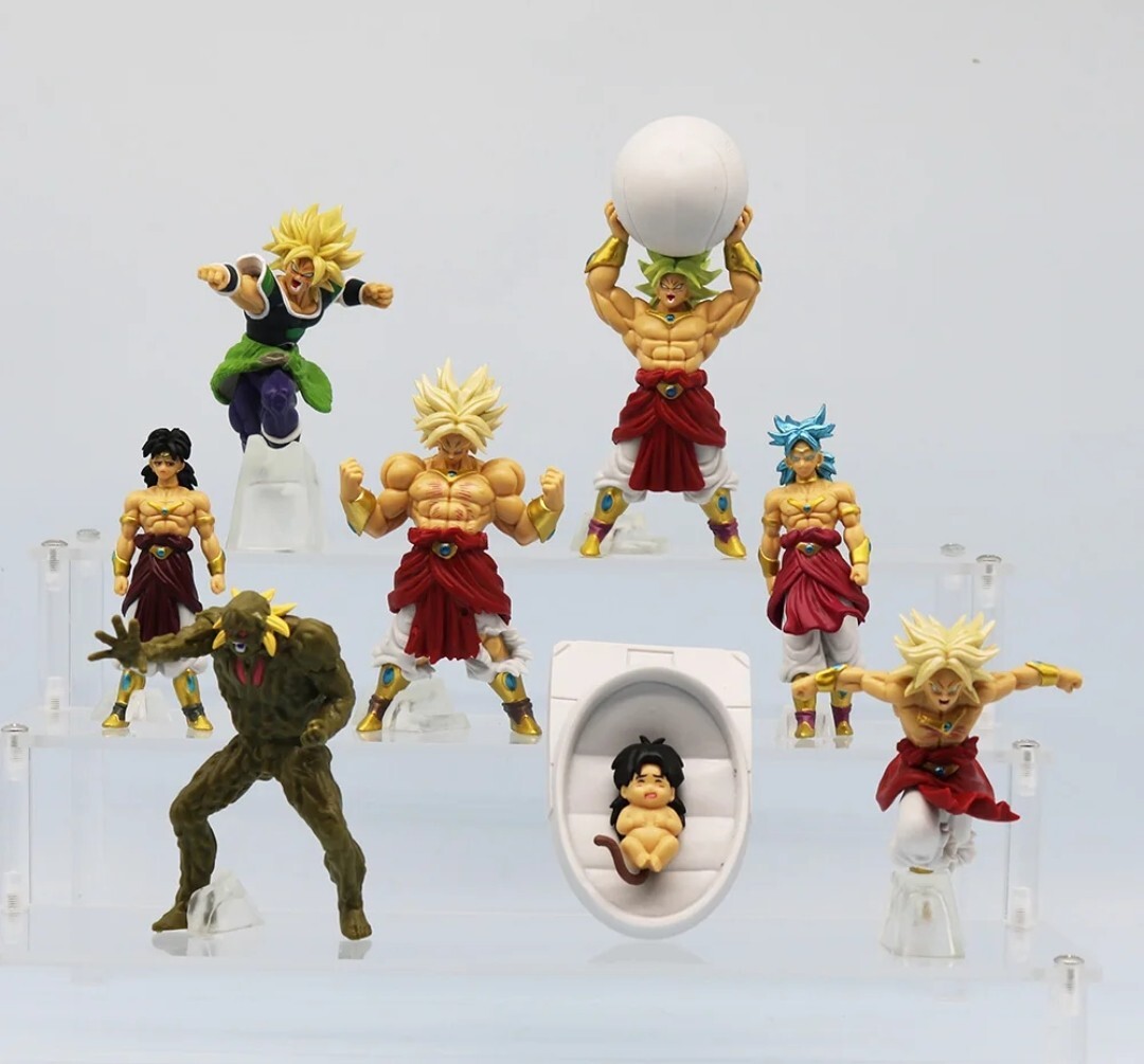 ドラゴンボールZ ブロリー　8体セット 未開封 新品 海外品 HGフィギュア