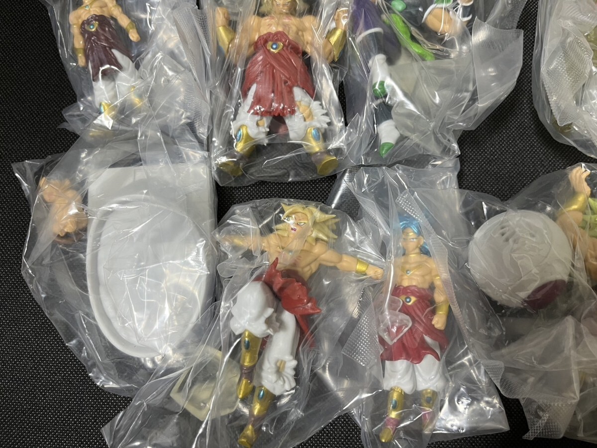 完品　超美品　ドラゴンボールヒーローズ　ブロリー8点セット　コレクション品 ドラゴンボールZ ブロリー 8体セット 未開封 新品 海外品 HG