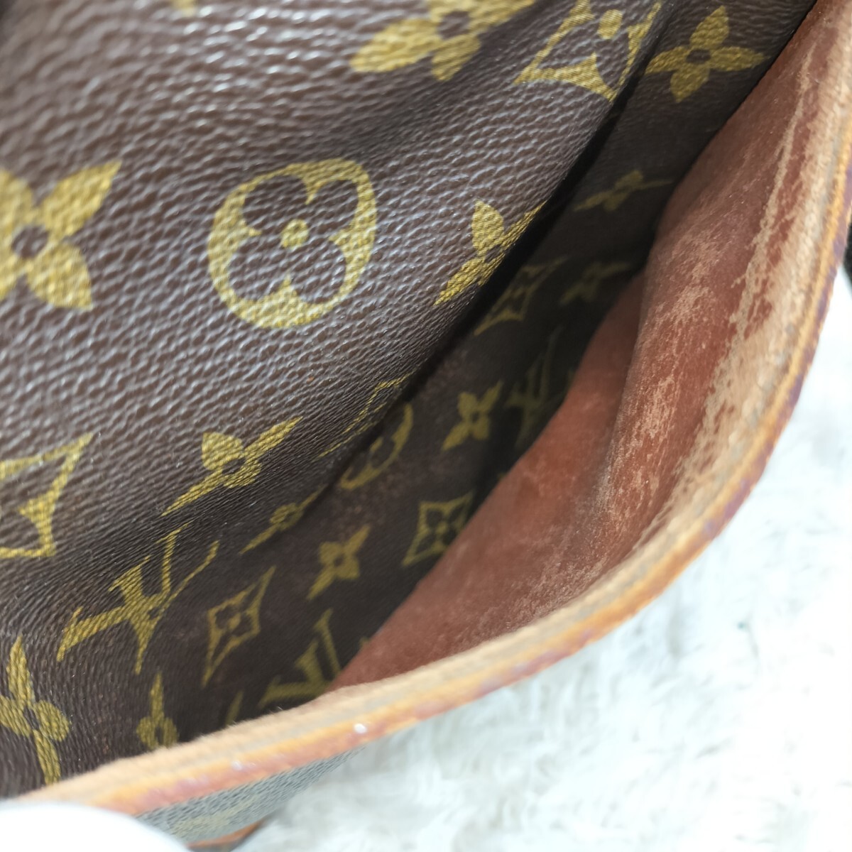 正規品 LOUISVUITTON ルイヴィトン ヴィトン モノグラムライン ショルダーバッグ ミニショルダー 斜め掛けカバン ダヌーブ M45266_画像8