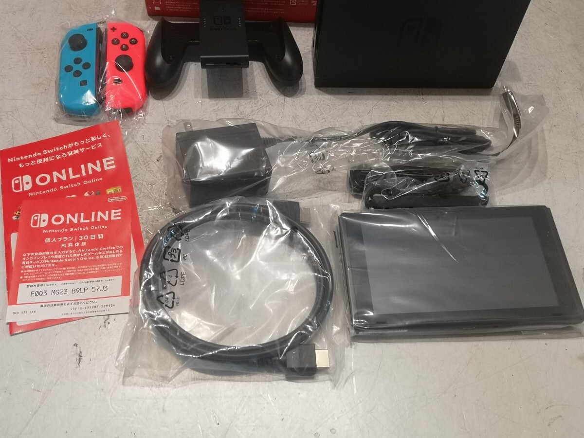 本当に信頼出来る店 F180-5.2) 【ジャンク品】 Nintendo/ ニンテンドー スイッチ HAC ニンテンドースイッチ本体