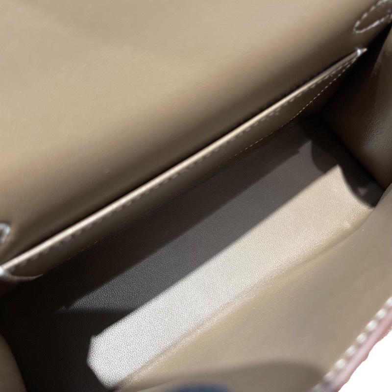 エルメス HERMES ミニケリー2 W刻 エトゥープ GD金具 エプソン エルメス HERMES ミニケリー2 W刻 エトゥープ GD金具 エプソン