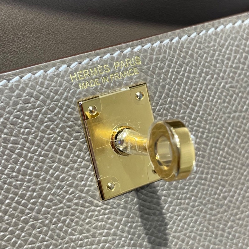 エルメス HERMES ミニケリー2 W刻 エトゥープ GD金具 エプソン エルメス HERMES ミニケリー2 W刻 エトゥープ GD金具 エプソン