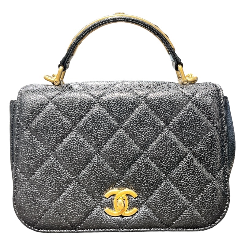シャネル CHANEL トップハンドルプレートチェーンショルダー シャネル CHANEL トップハンドルプレートチェーンショルダー